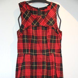 Plaid Holiday Dress | TAC